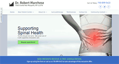 Desktop Screenshot of maspethchiropractor.com